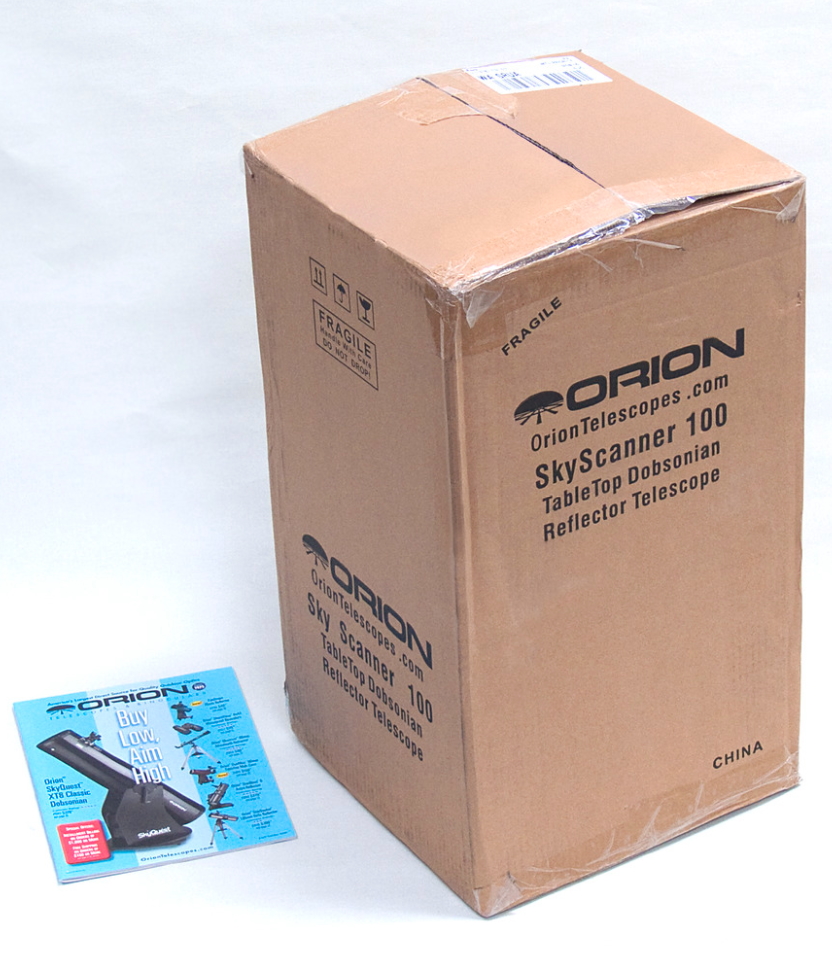 Телескоп Orion 100mm TableTop (рефлектор на монтировке Добсона)